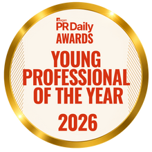Load image into Gallery viewer, PR Daily Awards 2026 Official Recognition Emblem - Young Professional