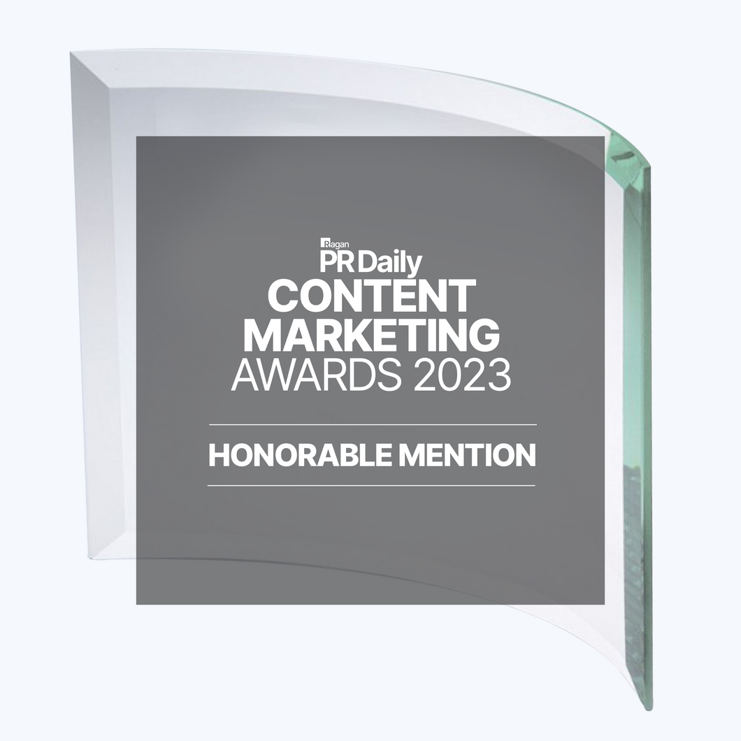 Content Marketing Award - Honorable Mention