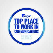 Load image into Gallery viewer, Top Place to Work in Communications 2026 on a white background
