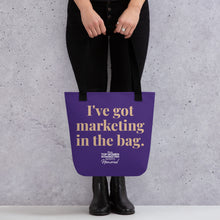 Load image into Gallery viewer, Top Women in Marketing tote bag
