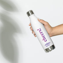 Load image into Gallery viewer, Top Women in Communications stainless steel water bottle
