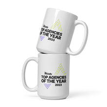 Load image into Gallery viewer, Top Agency White glossy mug
